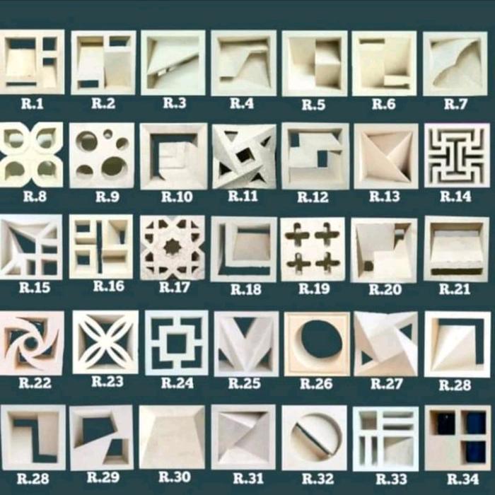 Material Roster Tanah Jual Roater beton, roster minimalis, roster lubang angin semua motif ...