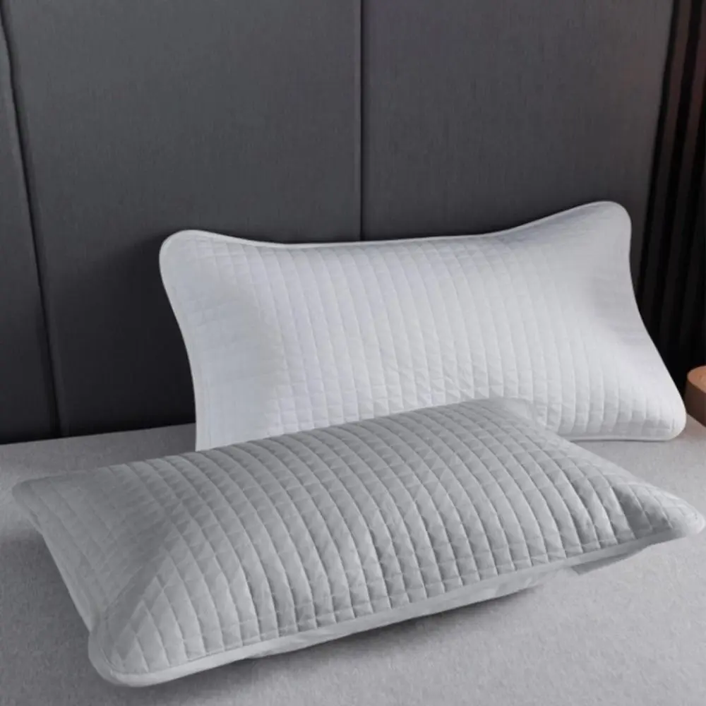 Comfortable Cotton Pillow Cover Head oil Isolation layer Pillow Case Protector Waterproof Sweatproof Pillow core protection household
