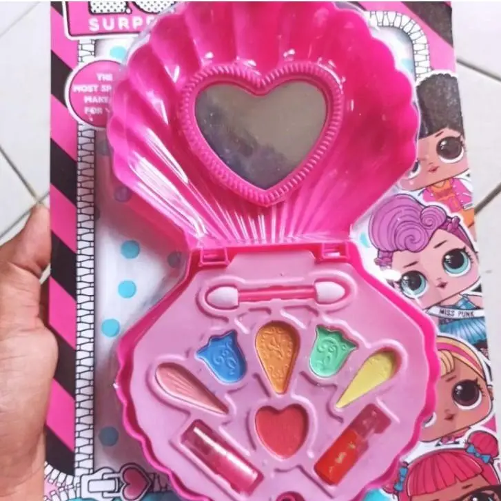 Mainan makeup set lengkap mainan anak makeup set mainan anak perempuan maenan makeup anak anak murah meriah make up anak Cewek Toys Kado Plastik