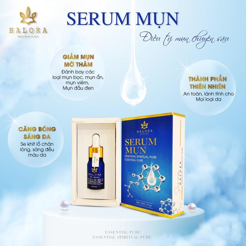 Product Introduction of Serum Mụn HaLoRa giảm mụn ,mờ thâm, sáng da 1