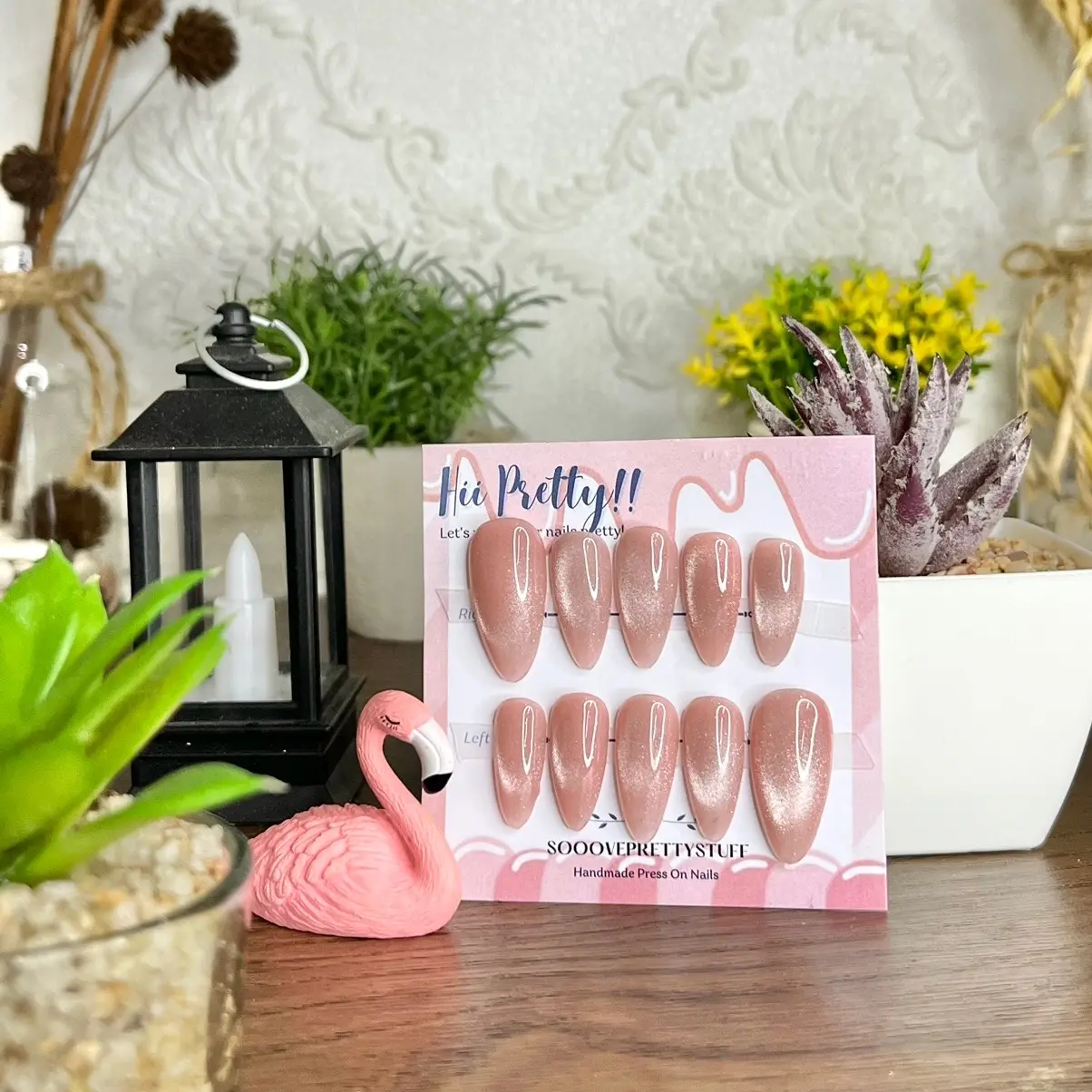 Cateys handmade press on nails  Tahan air Tahan Lama