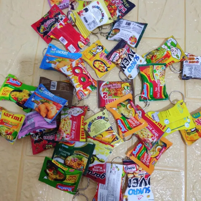 Gantungan Kunci Tema Snack