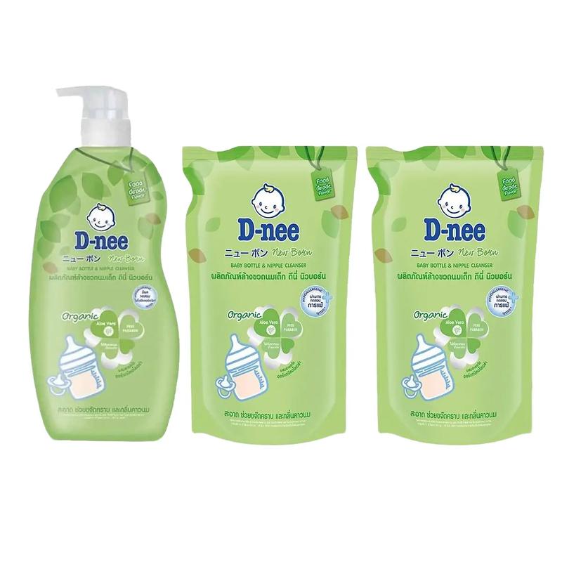 Nước Rửa Bình Dnee túi 600ml & chai 620ml Cho Bé