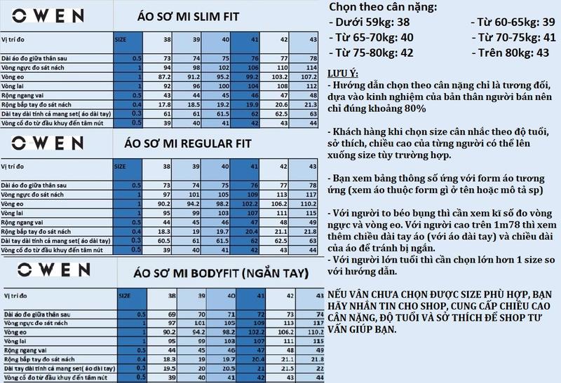Product Introduction of OWEN - Áo sơ mi dài tay Owen Regular fit  chất sợi tre màu xanh dương in chìm Menswear Nam 0