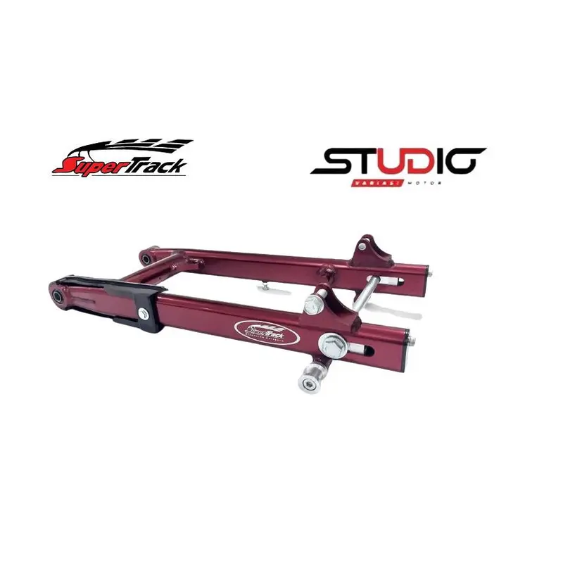 Swing Arm Supertrack Gen 2 Motor Supra X Supra Fit Lama Legenda Astrea Grand Bulus Sabit Garpu Belakang plus Baut - Universal Sepeda Motor Motorcycle 1