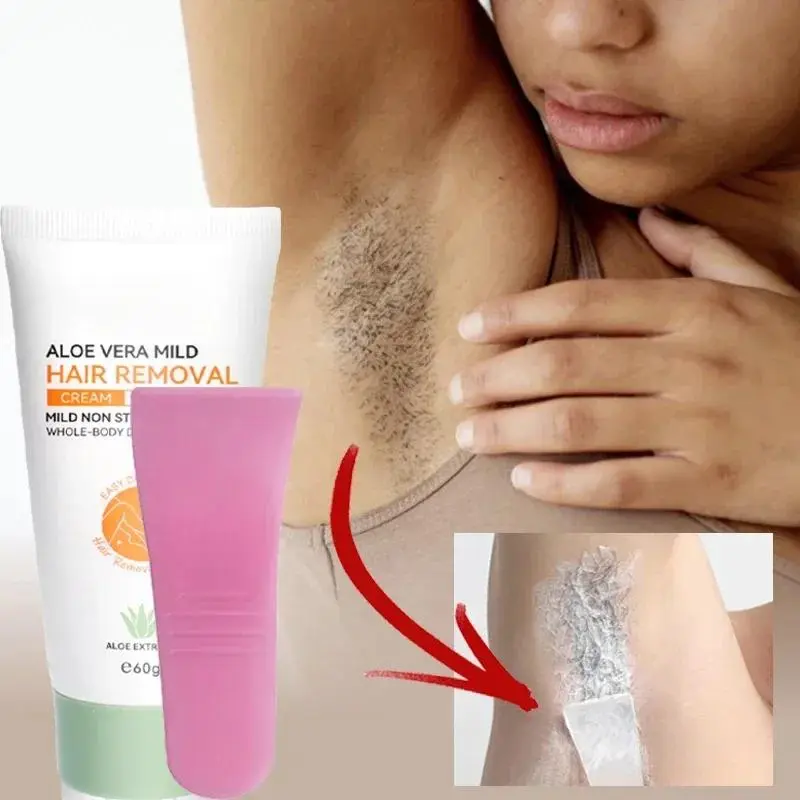 Fast Mild Hair Removal Cream Hair Growth Inhibitor Arm Armpit Leg Hair Remover Growth Inhibitor for Woman Men Body Care\tm003