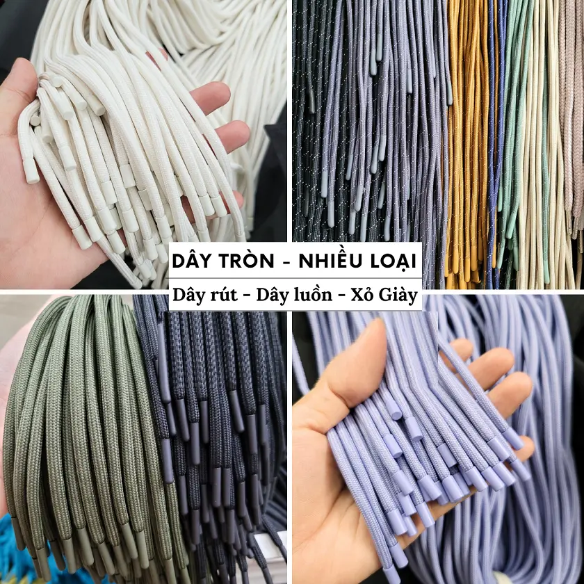 Dây luồn quần áo - dây rút cho áo khoác áo hoodie - dây xỏ giày| PH Bigsize