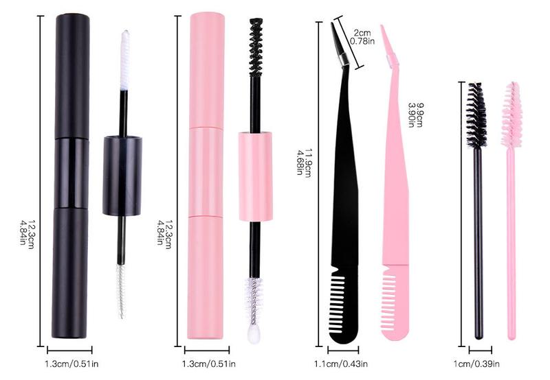 Product Introduction of European and American Thick Large Displacement 280 Clusters D Curved DIY Eyelash Segmented Single Cluster Grafting False Eyelashes 9