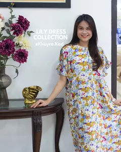 Lily Dress Bahan Rayon Premium