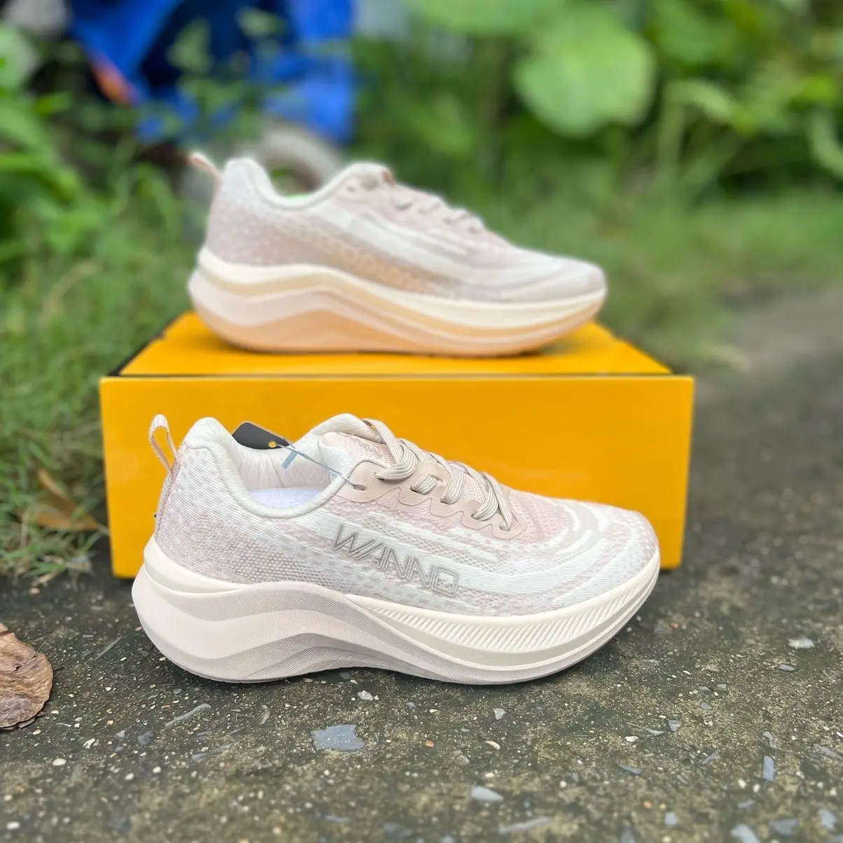 Giày Thể Thao Wanno Cao Cấp Z-A41 Be Sneaker Sport Tập Thể Dục