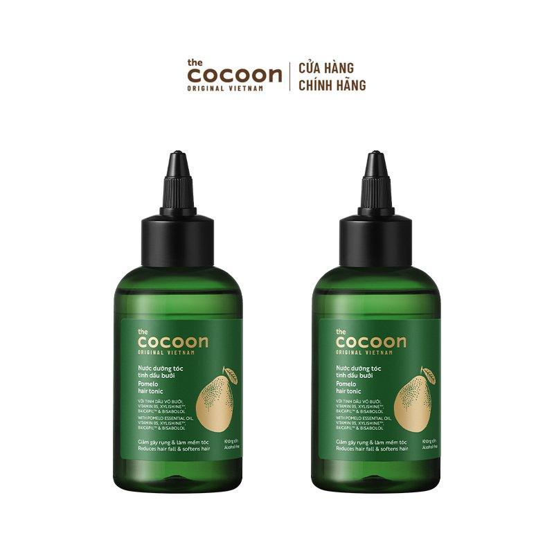  COMBO 2 Nước dưỡng tóc tinh dầu bưởi Cocoon giúp giảm gãy rụng & làm mềm tóc 140ml 