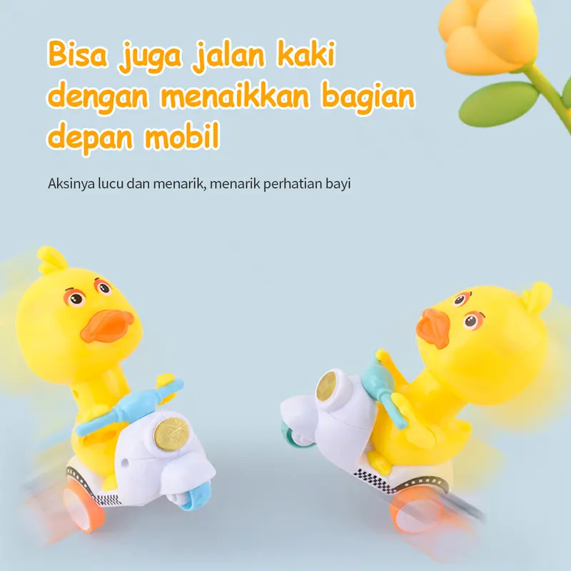 BAMBINO Mainan Anak Bayi Bebek Motor Tanpa Baterai 6