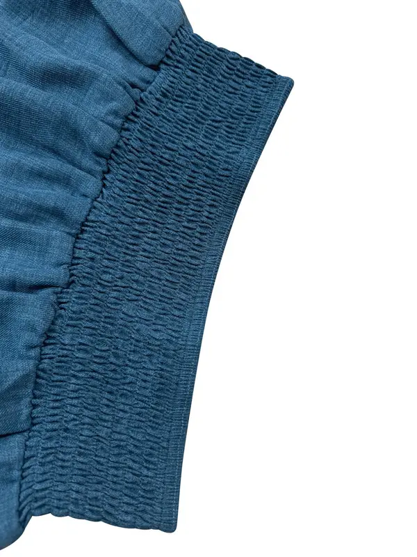 Women's Fake Buttons Decor Pants, Casual Loose Comfy Wide Leg Trousers for Daily Wear, Ladies Bottoms for All Seasons 3