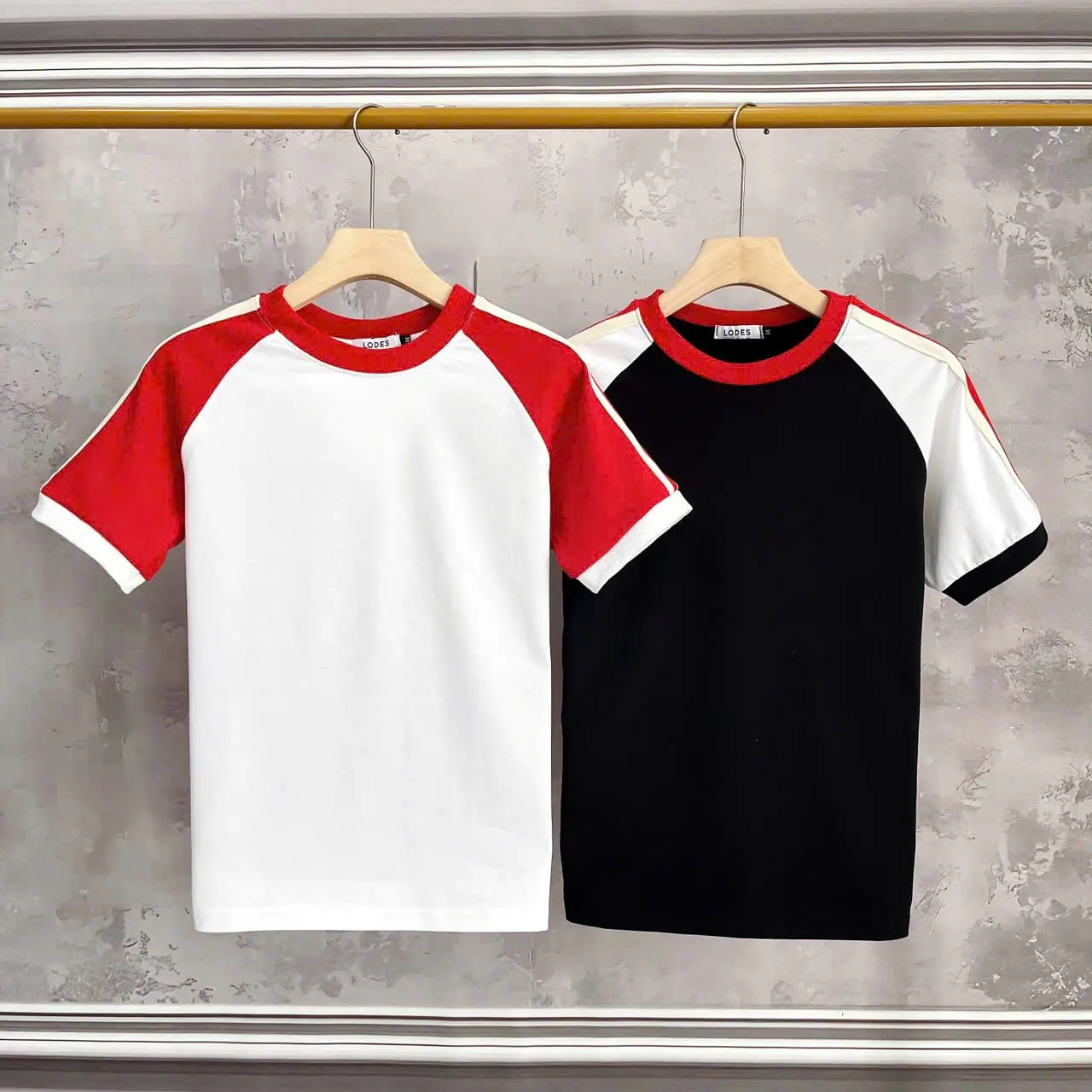 Áo Thun Nam Nữ Boy phố phối họa tiết Viền form chuẩn chất vải cotton dày dặn co giãn 4 chiều mẫu mới nhất. HotTend Menswear Nhung Jean Cổ Tròn