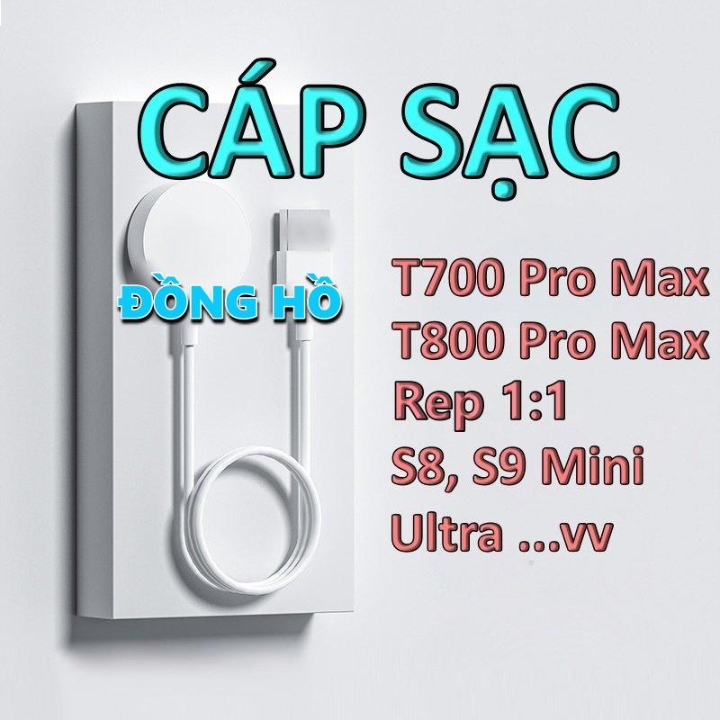 Product Introduction of Sạc cho đồng hồ thông minh T700 / T800 / T900 pro max / Ultra ... Hàng mới bóc máy Phụ Kiện Smartwatch 1