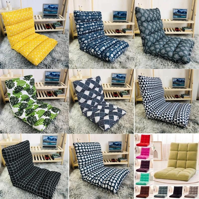 Ghế ngồi bệt tựa Lưng tatami kiểu nhật Phong cách vintage điều chỉnh 5 cấp độ
