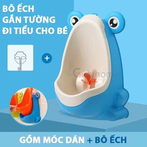 Bô đi vệ sinh cho bé trai, Bô ếch gắn tường để bé trai đi vệ sinh tiện lợi giúp bé thoải mái đi ngoài ở trong nhà mà không phải ra ngoài phù hợp dáng người cho bé