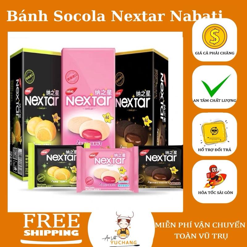 Bánh Socola Nextar Nabati 112gr - Ăn Vặt YuChang Snack Food Thức Ăn Chocolate