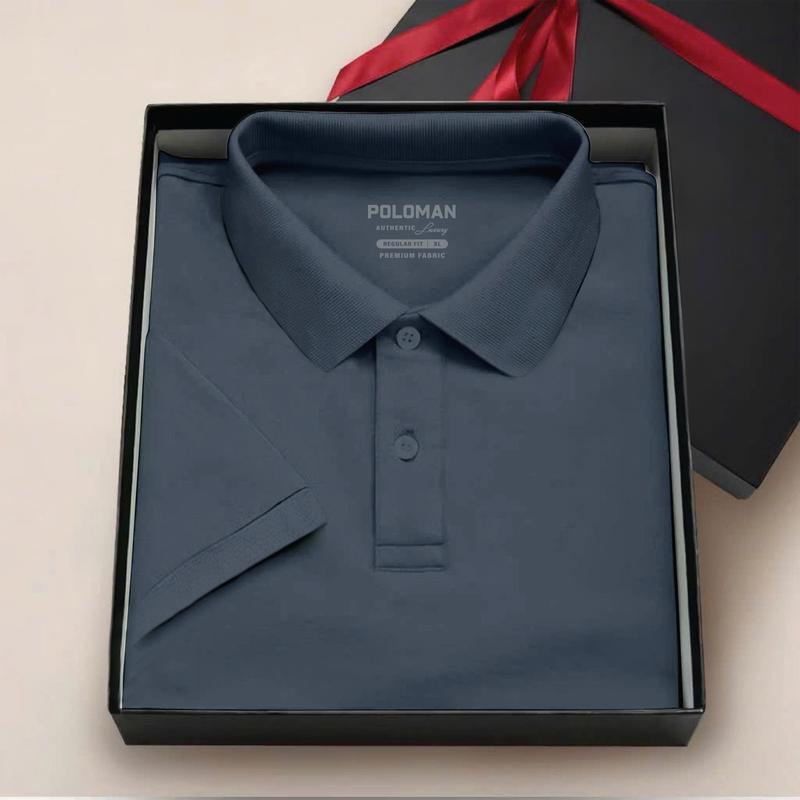 Áo Phông Polo trơn nam cổ bẻ BASIC CVC vải cá sấu sang trọng, lịch lãm, thoáng mát Menswear Ngắn Tay 6