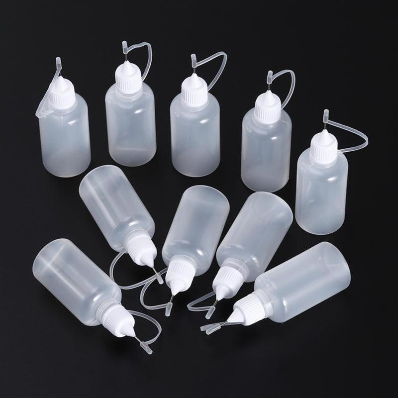 Product Introduction of Botol Aplikator Lutsinar, Botol Petua, 5ML, Botol Gam, Untuk Lukisan, 1 Keping, dengan Jarum 2