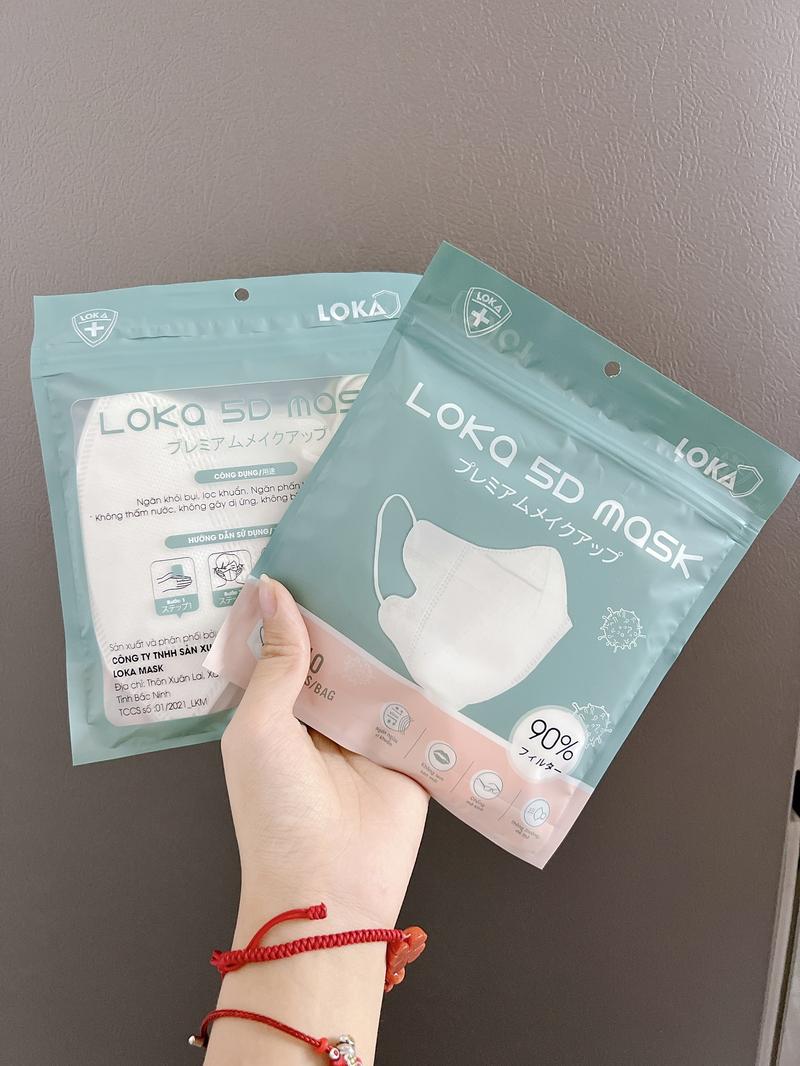 Product Introduction of THÙNG KHẨU TRANG 100 CHIẾC 5D LOKA CHÍNH HÃNG KHÁNG KHUẨN CAO 34
