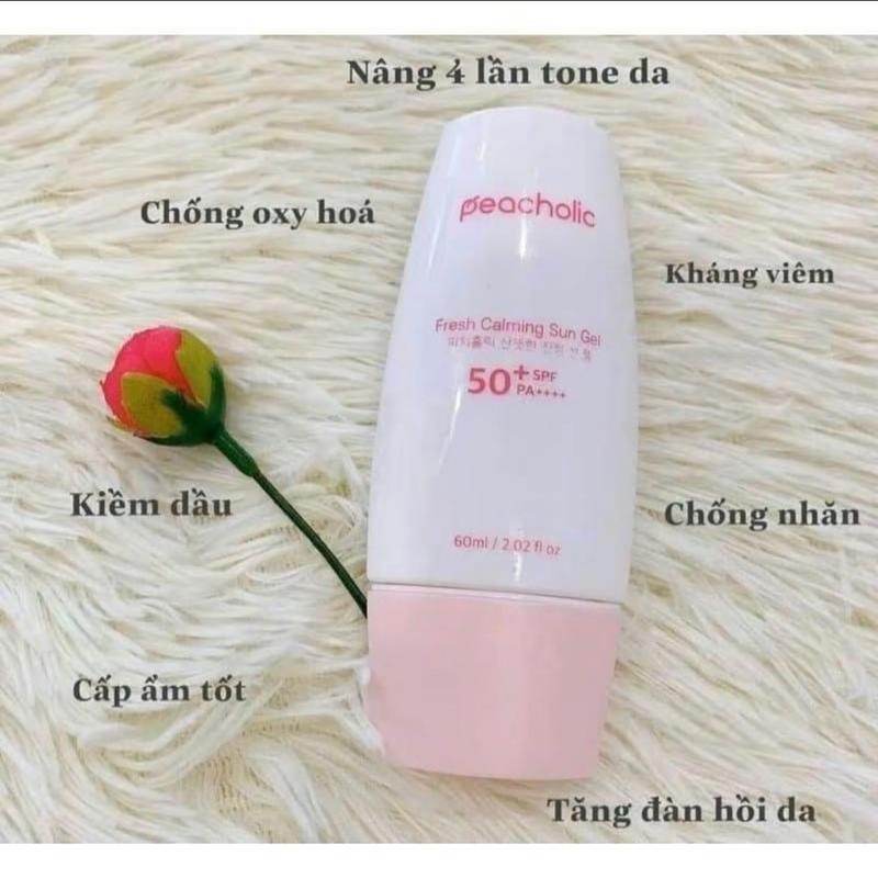   Bản cũ   KEM CHỐNG NẮNG DẠNG SÁP NÂNG TONE PEACHOLIC SPF 50+ PA++++ 