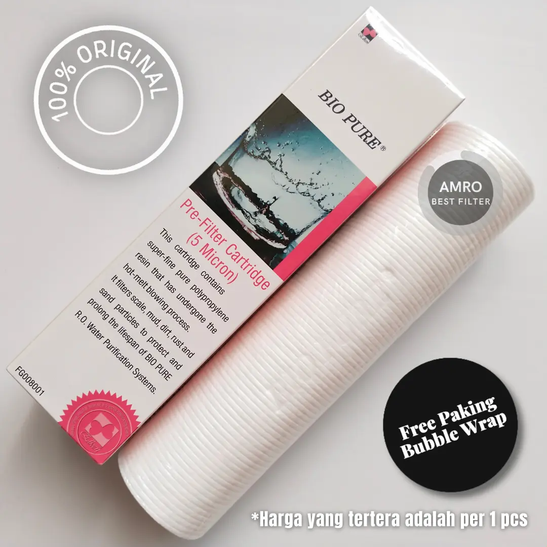 Saringan Bio Pure Pre Filter Cartridge 5 Micron