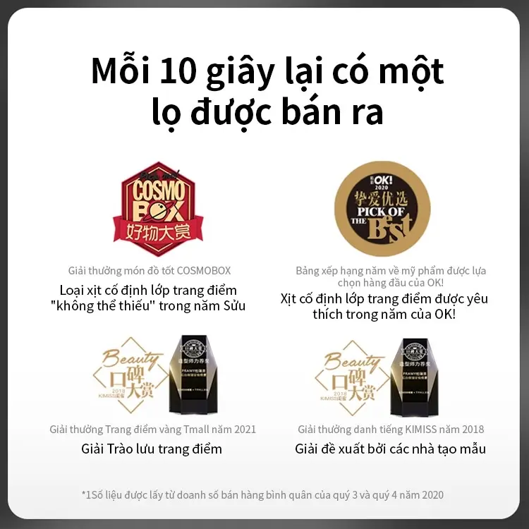 Xịt Khoá Nền PRAMY Makeup Setting Spray 100 ml Cố Định Lớp Trang Điểm Dưỡng Ẩm Lâu Trôi Và Kiềm Dầu Trên Da 6