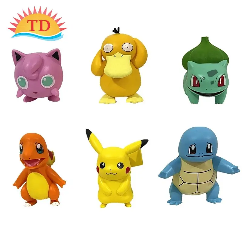 Set 24-144 Mô Hình Đồ Chơi Pokemon Mini Dễ Thương 2-4cm Toy 2