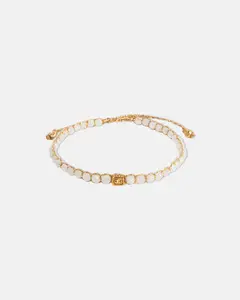 Moonstone Bracelet for Women Aesthetic Samapura Gelang Batu Semiprecious Stone