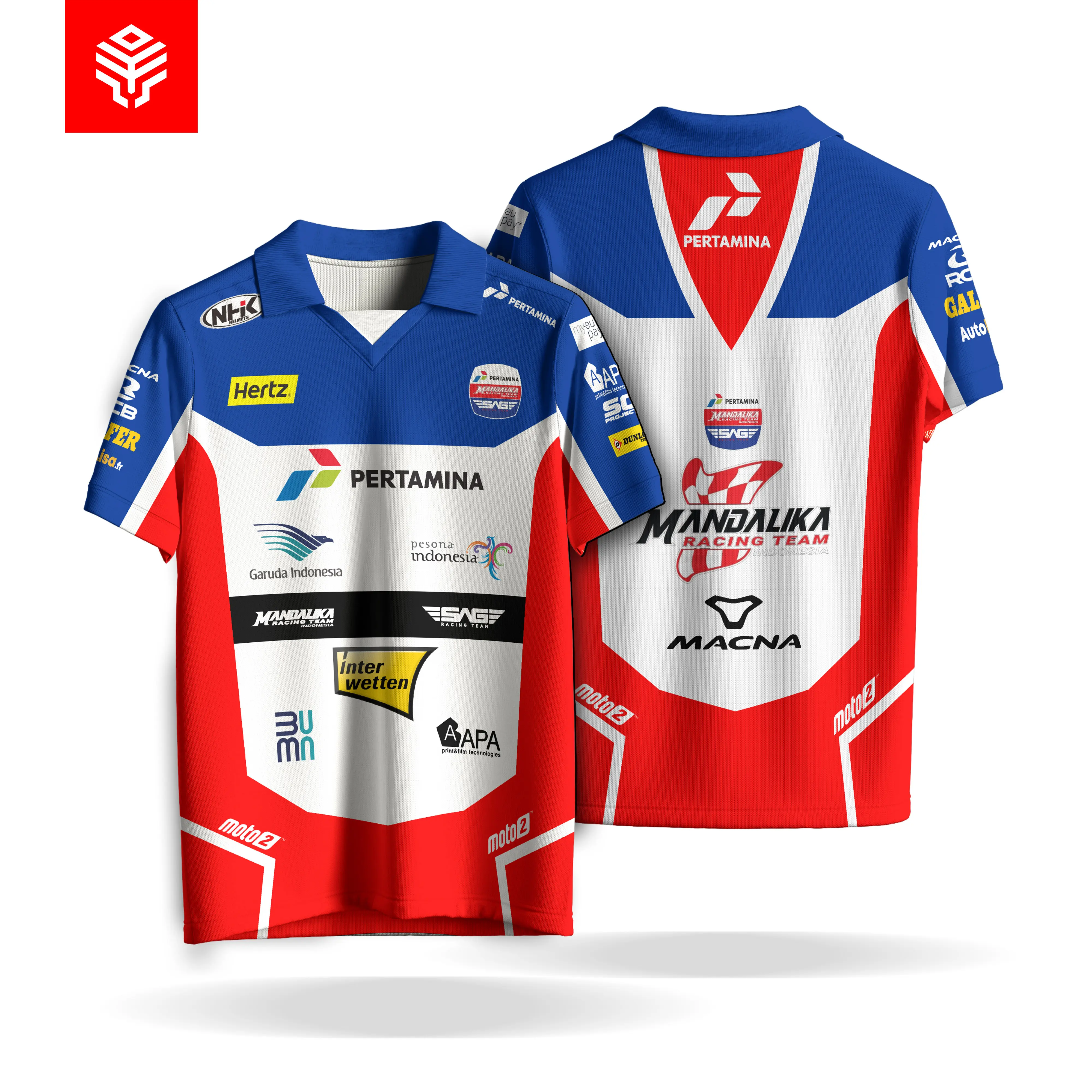 Jersey BALAP MANDALIKA TEAM RACE | Full Print | Free Custom Nama