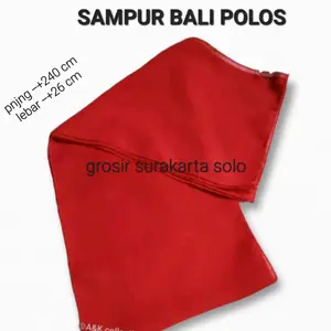 Sampur Bali polos / Selendang Polos /sampur tari/selendang tari