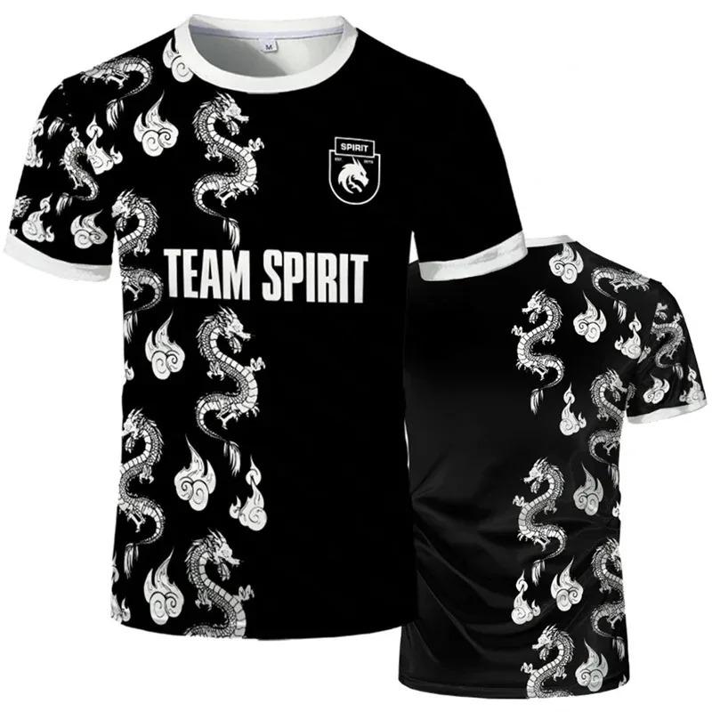 Product Introduction of 2024 New Team Spirit Jerseys Fashion Game Esports Player Donk Uniform Contest Clothing Men Tops 3D Print Boy T-shirts Fans Tee 13