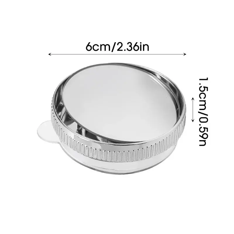 Gương Cầu Lồi Xoay 360 Độ Đế Hít Kính Gắn Gương Chiếu Hậu Cực Chắc Chắn Thiết Kế Tinh Tế Mặt Gương Trong Sáng Cho Hình Ảnh Rõ Nét 4
