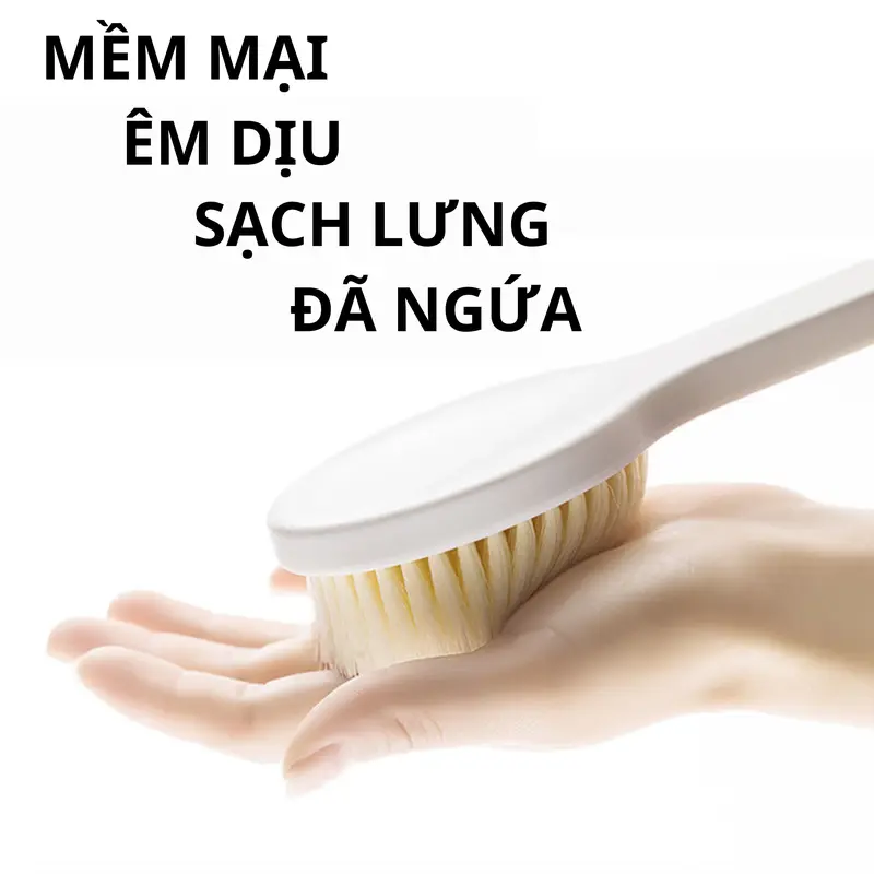 Dụng cụ tắm Cọ lưng dành cho làn da sạch sẽ nhật bản 4
