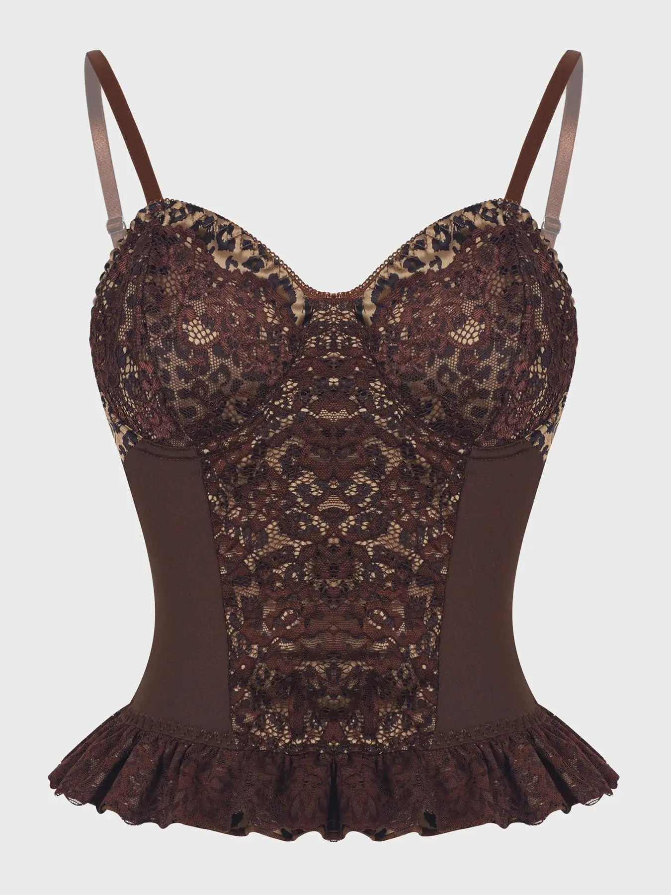 Women's Leopard Patchwork Print Cami Top, Fashion Sexy Sleeveless   Top for Daily Wear, Ladies Clothes for All Seasons