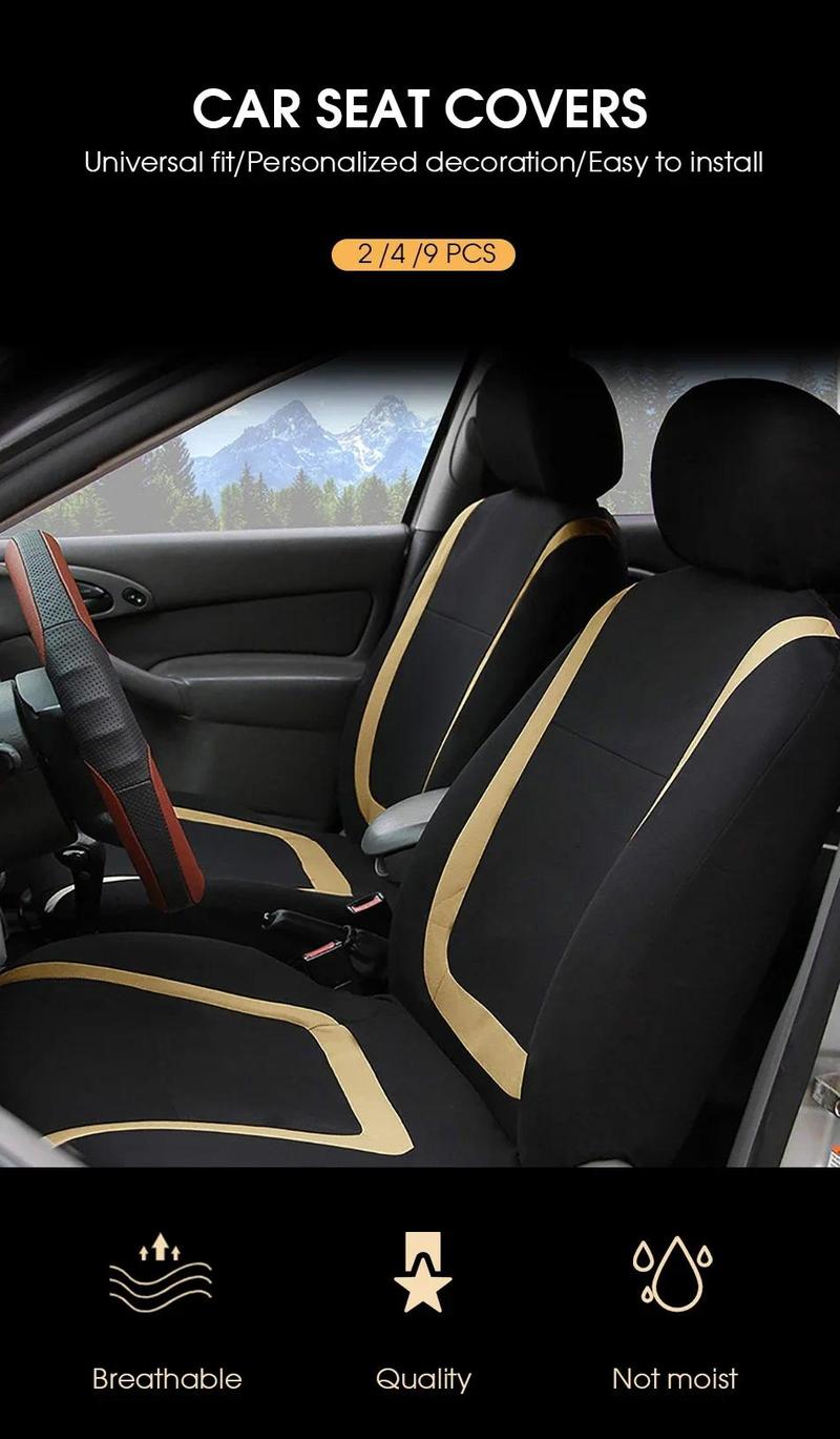 Product Introduction of COD FREE Shipping Fabric Car Seat Covers compatible for Hyundai I30 Creta Tucson Ix35 Solaris Elantra Santa Fe Kona I40 Getz Palisade Terracan Car Cushion 11