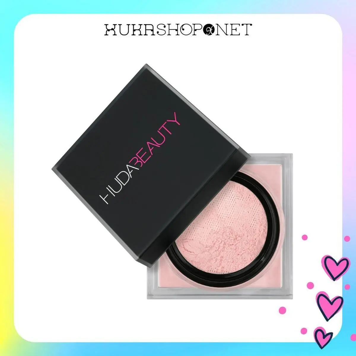 Phấn Phủ Trang Điểm dạng Bột Huda Beauty Easy Bake Loose Baking & Setting Powder Cherry Blossom Cosmetic Nữ