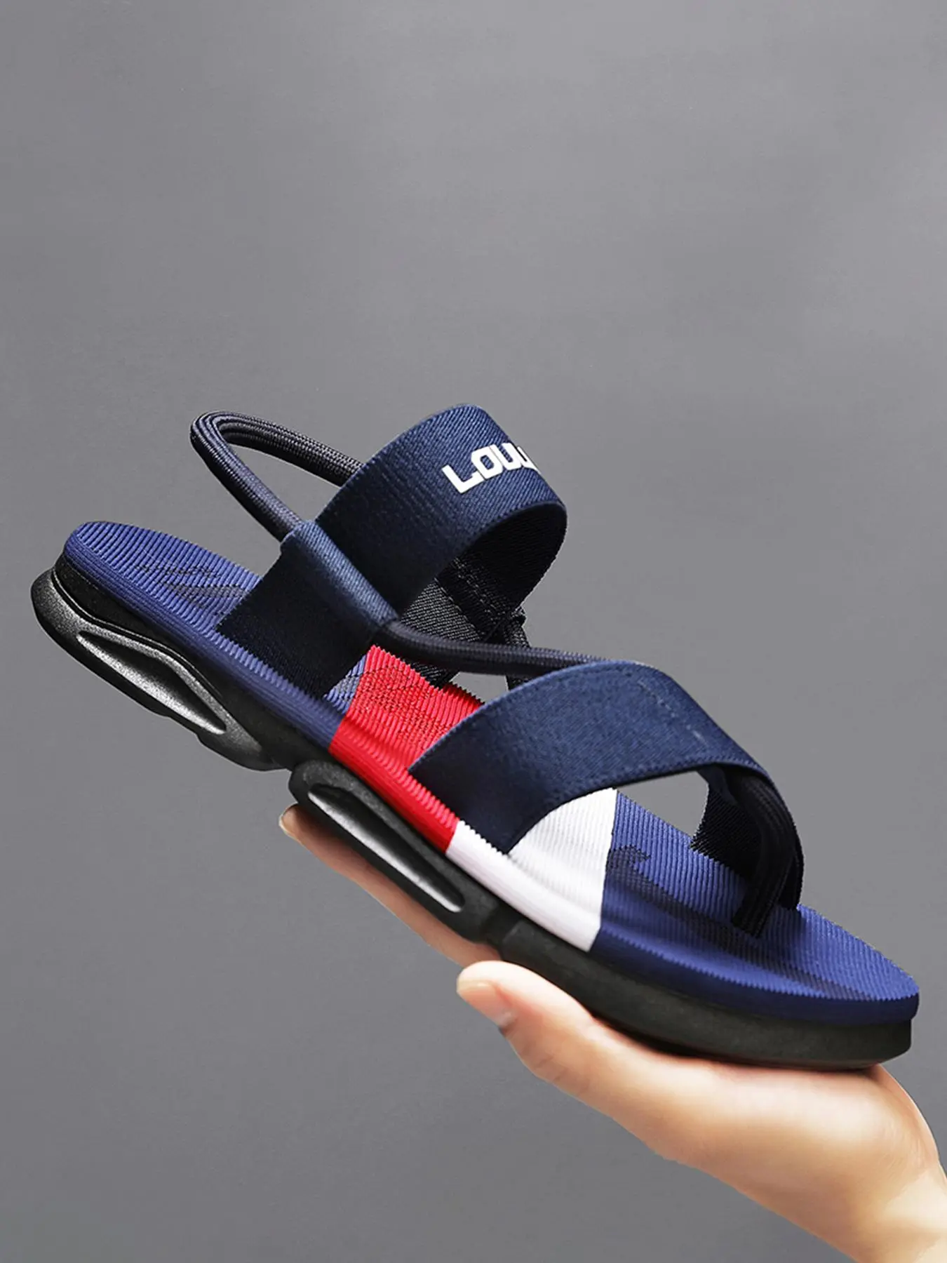 Men's Fashionable Sandals, Casual Comfortable Soft Sole Sandals for Beach, Two Ways To Wear Sandals for Daily Wear, Walking Shoes