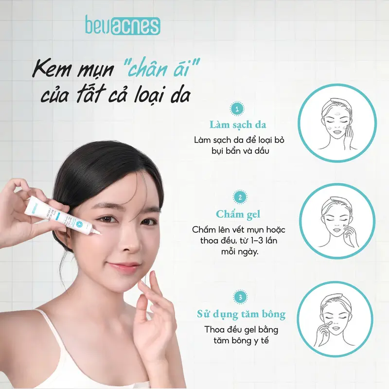 [COMBO 2 TM] - TML920 Combo 2 Kem Mụn BEUACNES PLUS 15g- Giảm Mụn, Sáng Da và Mờ Thâm Mụn Nam Nữ, Làm Đẹp Da Women Skincare Chăm Sóc Da k dùng Cho Bé Trà chấm mụn 2
