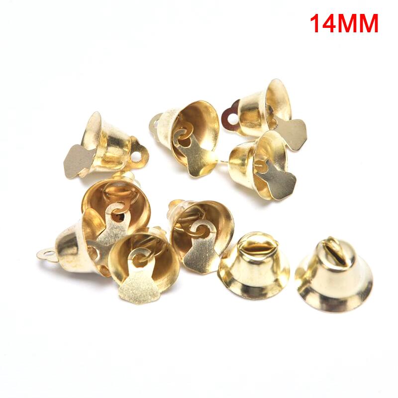 Product Introduction of 10Pcs Small Jingle Bells  Bells Christmas Tree Party Decoration DIY Craft 36