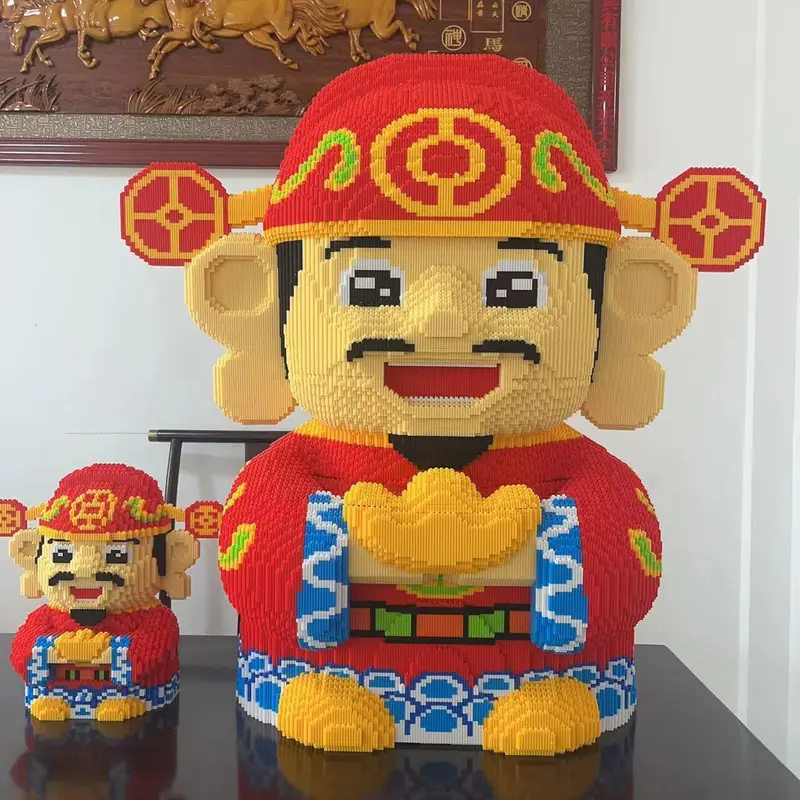 Khối Xây Dựng Lego, Thần Khổng Lồ Của Sự Giàu Có, Hàng Mới Về Năm 2024, Tương Thích Với Lego, Đồ Chơi Dành Cho Người Lớn, Lắp Ráp Khó, Thích Hợp Cho Lễ Hội, Đồ Trang Trí, 2024 5