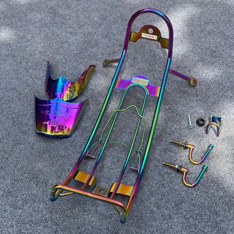 Combo lẻ baga , móc treo ,ốp rè Titan gắn wave 50 ,100 và wave 110 Phụ Kiện Phụ Tùng