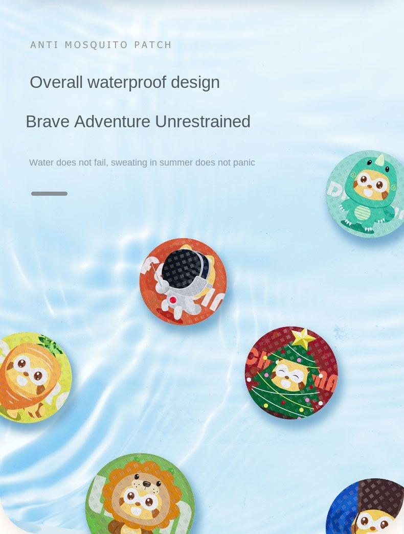 Product Introduction of Coati Essential Oil Stickers Repellent Floral Water Child Baby Baby Special Stickers Adult Outdoor Cartoon Stickers 6