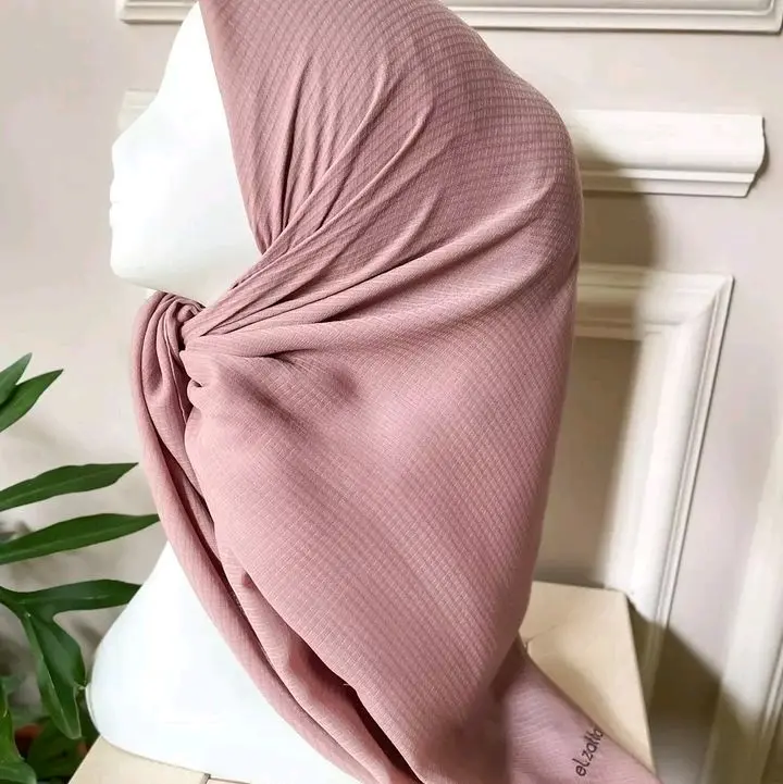 SCARF KEISHA WANA ELZATTA SEGI EMPAT BAHAN WAFFLE PREMIUM
