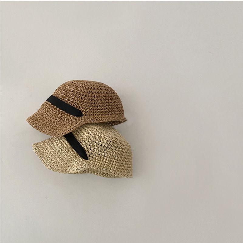 Product Introduction of Children's Hat Summer Baby Girls' Straw Hat Breathable Sun Hat Straw Sun Protection Sun Hat Girls' Outdoor Beach Hat 8