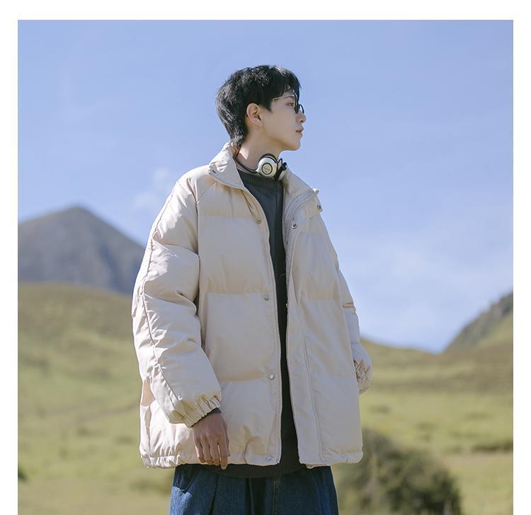 Product Introduction of [Official Genuine] Wolf Warrior Family 2024 New Cotton Jacket for Men Winter Lightweight Warm Down Cotton Coat Trendy Youth Boys Cold-Proof 37