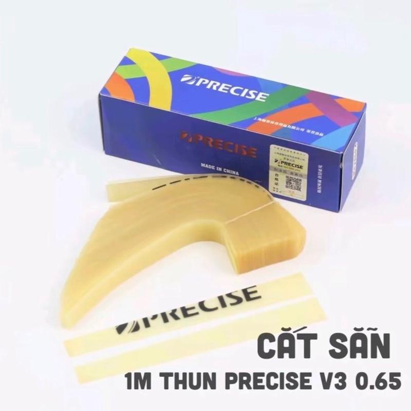  1m dây chun precise V3 cắt sẳn đàn hồi tốt nhiều màu sắc tặng kèm 10da và cuộn cột + xỏ thun 