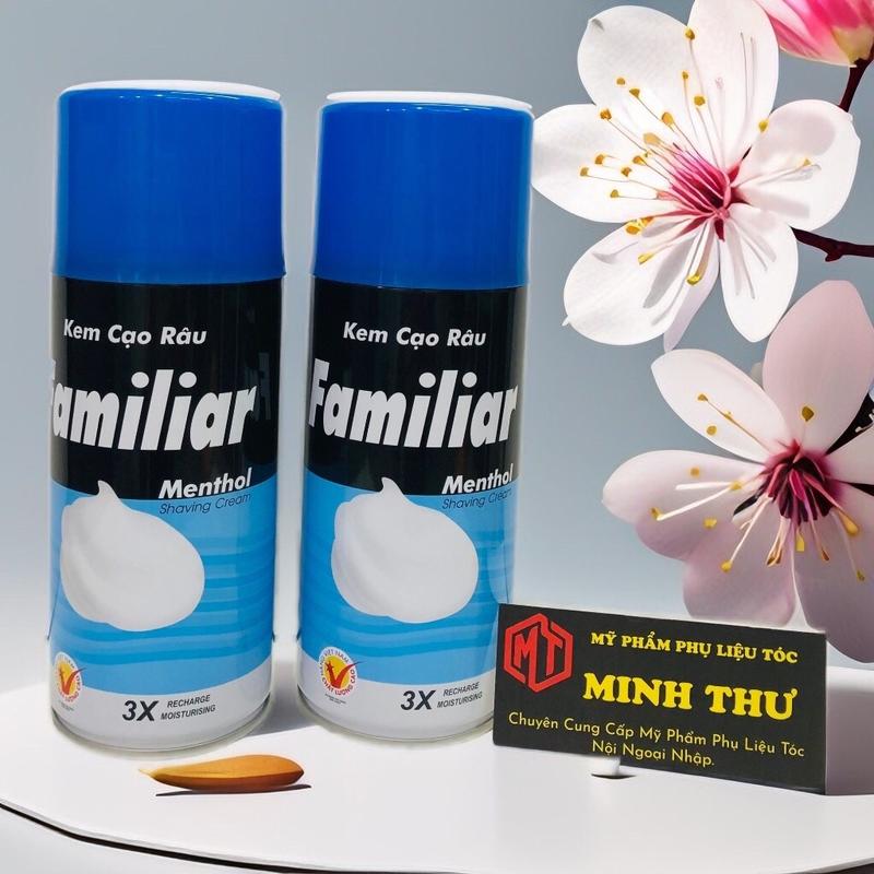 Familiar Kem Cạo Râu 275G Nguyên Liệu Làm Slime Với Glycerin & Menthol Giúp Cạo Dễ Dàng Không Kích Ứng Da