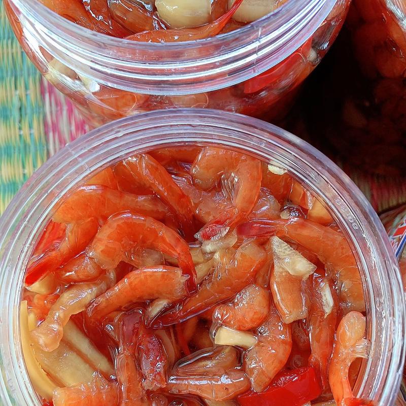 Mắm tép trộn đu đủ Lượng đường thấp keo 900gam 100k